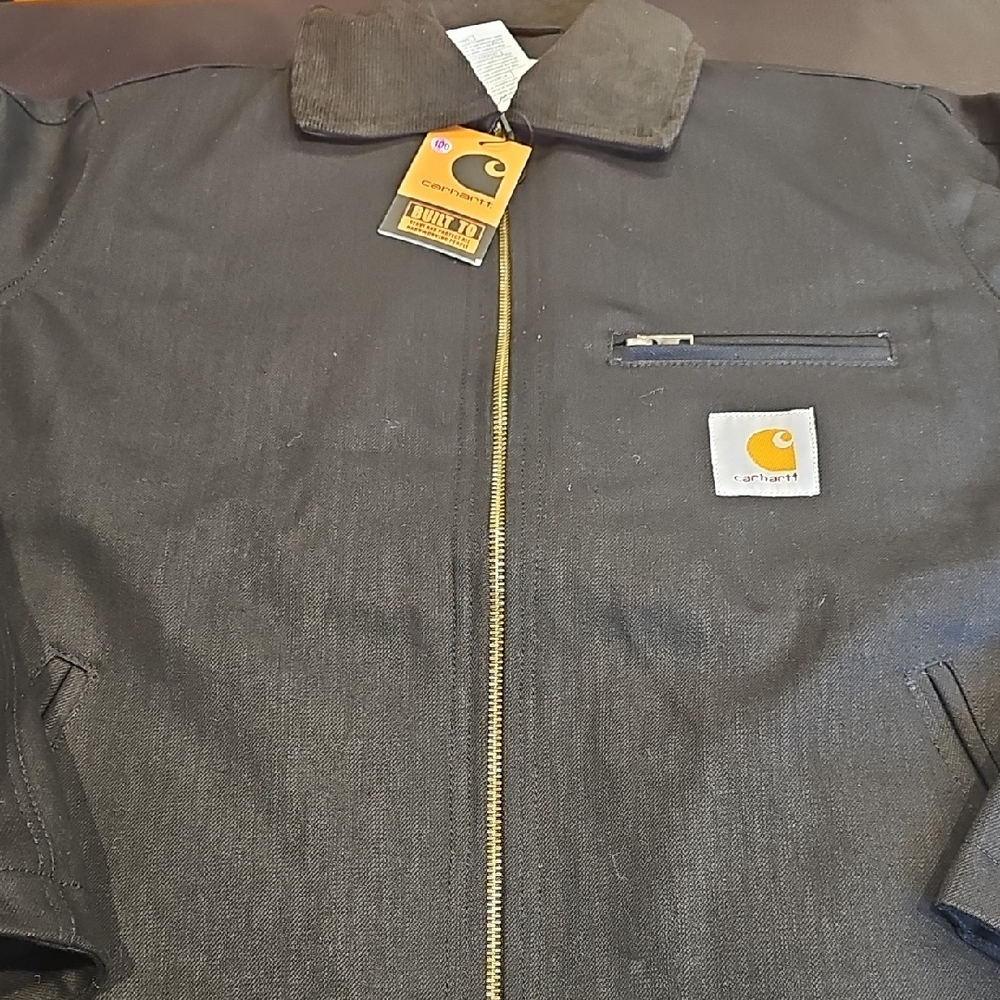 Carhartt Men's Dark Balck Bomber Jacket